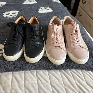 Two Pairs The Greats Brooklyn Royale Sneakers Shoes
